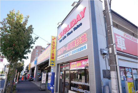 指定整備工場にて完全メンテ